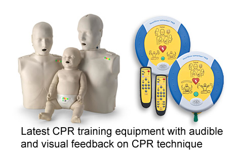 Latest CPR training Aids